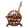 Gardeon Wooden Wagon Chair, Canadian Fir, 68x63x99cm, Brown - Rustic Outdoor Seating, Weather & UV Resistant