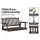 Gardeon Wooden Porch Swing Chair, 2-Seater, Fir Wood, Brown, Heavy-Duty Metal Chains, Indoor/Outdoor Use, 300kg Capacity