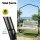 Gardeon Wooden 2-Seater Outdoor Swing Chair with Black Metal Stand White Hanging Bench Seat 200kg Capacity