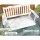 Gardeon Wooden Porch Swing Chair - White Fir Wood 2-Seater with Heavy-Duty Chain, Indoor/Outdoor Use, 300kg Capacity