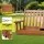 Gardeon Teak Wood 2-Seater Porch Swing Chair - Durable, Water-Resistant, Easy to Assemble, 300kg Capacity, 142x42x57cm