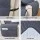Artiss 100% Water-Resistant Recliner Chair Cover, Grey - Microfibre, Quilted Design, Anti-Slip, Machine Washable, 1-Seater