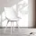 Artiss Dining Chairs Set of 2 White, PU Leather Cushioned, Plastic Seat, Steel Legs, 150kg Capacity, Modern Design