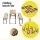 Gardeon 3pc Outdoor Furniture Set - Fir Wood Table & Benches, Rust-Resistant, Foldable, Seats 6, 1-Year Warranty