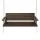 Gardeon Wooden Porch Swing Chair with Chains, 3 Seater, Solid Fir, Indoor/Outdoor, 300kg Capacity, Brown, 154x64x42cm