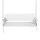 Gardeon 3-Seater Wooden Porch Swing Chair with Chain, Fir Wood, White, Indoor/Outdoor, 300kg Capacity, Easy Assembly