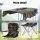 Weisshorn Portable Folding Camping Chair with Built-in Canopy 120KG Lightweight Outdoor Seat Army Green