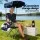 Weisshorn Navy Blue Camping Chair with Canopy – Lightweight, Foldable, Water-Resistant 600D Oxford, 120KG Capacity