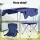 Weisshorn Navy Blue Camping Chair with Canopy – Lightweight, Foldable, Water-Resistant 600D Oxford, 120KG Capacity