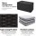 Gardeon 7-Piece Outdoor Bar Set with PE Wicker, Steel Frame, Tempered Glass Top, Cushions, and Weather-Resistant Covers
