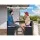 Gardeon 7-Piece Outdoor Bar Set with PE Wicker, Steel Frame, Tempered Glass Top, Cushions, and Weather-Resistant Covers