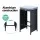 Gardeon 7-Piece Outdoor Bar Set with PE Wicker, Steel Frame, Tempered Glass Top, Cushions, and Weather-Resistant Covers