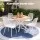 Gardeon 5 Piece Outdoor Dining Set White WPC Table Aluminium Frame 4 PP Chairs Weather Resistant Patio