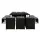 Gardeon 11-Piece Outdoor Dining Set - Black Wicker, Tempered Glass Table, Cushioned Seats, Water-Resistant Covers
