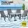 Gardeon 5 Piece Outdoor Dining Set, Grey Mesh Chairs, Tempered Glass Table, Steel Frame, Weatherproof Patio Furniture