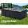 Gardeon Hayman 13-Piece Outdoor Dining Set, Wicker Chairs, Tempered Glass Table, with Cushions & Covers, Black