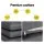 Gardeon Outdoor Dining Set 5-Piece: Extendable Aluminium Table, White, Seats 4-6, Water & UV Resistant, Easy Assembly