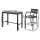 Gardeon 5-Piece Outdoor Bar Set: Weather-Resistant Aluminium Stools & Table with Cushions for Patio Dining