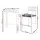 Gardeon 3-Piece Outdoor Aluminium Bar Set: Stylish Bistro Stools & Table with Cushions for Patios - Weather-Resistant