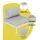 Gardeon 4-Seater Outdoor Aluminium Sofa Set with Coffee Table Grey UV Water Resistant Cushions 10cm High-Density