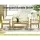 Gardeon 4-Piece Outdoor Sofa Set - Solid Acacia Wood, Water & UV-Resistant Cushions, 4-Seater, Easy Assembly