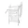 Gardeon Adirondack Foldable Outdoor Chair, Eco-Friendly Hemlock Wood, Wide Armrests, High Back, 87x74.5x87cm, White