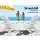 Gardeon 2PC Adirondack Outdoor Chairs - Foldable Hemlock Wood Sun Lounge with Footstool, 150kg Capacity, Patio Furniture