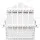 Gardeon 5PC White Adirondack Patio Set: Fir Wood Chairs, Table & Footstools - UV-Resistant, Eco-Friendly, Easy Assembly