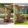 Gardeon 3PC Adirondack Outdoor Set - Fir Wood, Eco-Friendly Finish, Includes 2 Chairs & Side Table, Brown, Easy Assembly