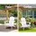 Gardeon 3PC Adirondack Chair Set - White Canadian Hemlock Wood, Eco-Friendly Finish, Sturdy Design, Easy Assembly