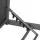 Gardeon Sun Lounge: Weather-Resistant Aluminium Folding Beach Chair with Wheels, 5-Position Adjustable, Dark Grey