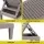 Gardeon Grey Sun Lounge Recliner - Adjustable, UV & Water-Resistant, 190cm, Lightweight Patio Furniture, 150kg Capacity