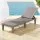Gardeon Grey Sun Lounge Recliner - Adjustable, UV & Water-Resistant, 190cm, Lightweight Patio Furniture, 150kg Capacity