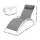 Gardeon 3 Piece Sun Lounge Set Outdoor Lounger Chairs and Table, Steel Frame, Textilene, 5-Position Adjustable, White