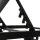 Gardeon Black Steel Sun Lounger: Weather & UV-Resistant, 6-Position Adjustable, 196x60x86cm for Outdoor Relaxation