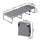 Gardeon Sun Lounger Folding Beach Chair - 4-Position Adjustable, 600D Textilene, Steel Frame, Outdoor Patio Furniture