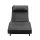 Gardeon Sun Lounge Wicker Lounger - Adjustable Black Outdoor Chair with UV-Resistant Frame & Water-Resistant Cushion