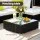 Gardeon 10-Piece Outdoor Sofa Set: UV-Resistant Wicker, Aluminium Frame, Glass Table, Removable Cushion Covers