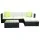 Gardeon 5-Piece Outdoor Sofa Set: UV-Resistant Wicker, Durable Aluminium Frame, Removable Cushions, Glass Table, 4-Seater