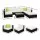 Gardeon 8-Piece Wicker Outdoor Sofa Set with UV-Resistant Cushions and Water-Resistant Cover, Black/Beige, Easy Assembly