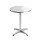 Gardeon Set of 4 Adjustable Outdoor Bar Tables - Stainless Steel Top, Aluminium Base, 70/110cm Heights, Foldable Design