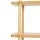 Artiss Sera 92CM Console Table: 2-Tier Pine Wood, Stylish Design with Honeycomb Board, Easy Assembly for Versatile Use