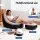 Gardeon Inflatable Chair & Ottoman Set - PVC Flocked Fabric, Supports 150kg, Portable for Camping & Indoor Use
