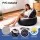 Gardeon Inflatable Chair: Durable Flocked PVC, 70cm, Coffee & Black, with Pump - Perfect for Camping & Indoor Comfort