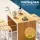 Gardeon 7-Piece Outdoor Bar Set - 6 Seater Patio Bistro with Wood Composite Table & Steel Frame, Easy Assembly