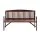 Gardeon 5FT Fir Wood Garden Bench, 3-Seater, Charcoal Finish, Weather-Resistant, 360kg Capacity, Easy Assembly