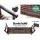 Gardeon 5FT Fir Wood Garden Bench, 3-Seater, Charcoal Finish, Weather-Resistant, 360kg Capacity, Easy Assembly