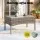 Gardeon 4-Piece Outdoor Sofa Set with Pillows Rattan Furniture Grey Washable Covers Tempered Glass Coffee Table