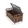 Gardeon Charcoal Wooden Outdoor Storage Bench Box - 160L, Fir Wood, Water-Resistant, Patio Furniture, 106x60x51.5cm