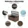 Gardeon Charcoal Wooden Outdoor Storage Bench Box - 160L, Fir Wood, Water-Resistant, Patio Furniture, 106x60x51.5cm